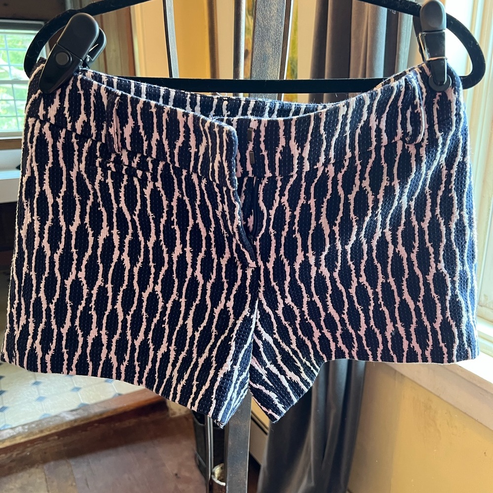 Ann Taylor Loft shorts. Navy & White